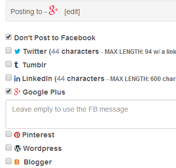 Google plus auto poster